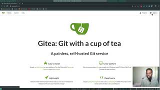 Gitea  Git with a cup of tea  Installation and Configuration [upl. by Naginnarb852]