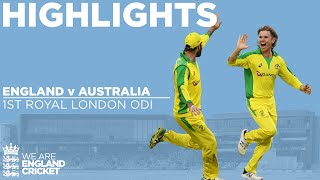 England v Australia Highlights  Billings Hits Maiden Ton In Tense Chase  1st Royal London ODI 2020 [upl. by Nosdivad708]