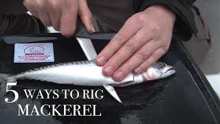 5 Ways to Rig a Mackerel [upl. by Mani]