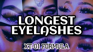 ☣️XT01 formula♛ Experimental LONGEST amp THICKEST EYELASHES Subliminal [upl. by Ailecec111]