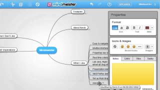 Mindmeister Review Online Mind Mapping  Visual Mapping Review Series 2013 [upl. by Clymer46]