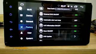 Andriod car radio canbus settings [upl. by Michell]