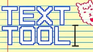 Text Tool on FireAlpaca [upl. by Till328]