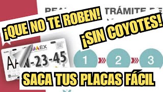 CÓMO TRAMITAR PLACAS PARA MOTO EN EL ESTADO DE MÉXICO2021  MASSIOSARE [upl. by Carena]