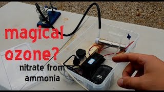 Nitrate from Ammonia using Air [upl. by Noyrb]