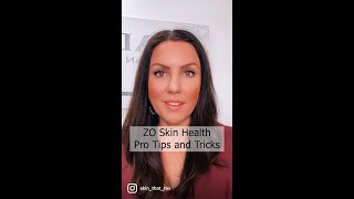 ZO Skin Health Pro Tips and Tricks [upl. by Nilknarf]