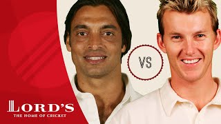 Shoaib Akhtar vs Brett Lee  Whos The Greatest [upl. by Celtic]