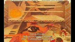 Stevie Wonder  Boogie On Reggae Woman [upl. by Notseh]