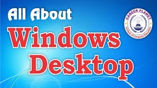 Learn Basic Computer in Hindi  Windows Desktop Day2All About Desktop [upl. by Mount]