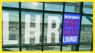 BA First Class Lounge London Heathrow T5 [upl. by Hein]