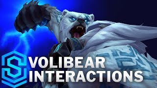 Volibear Special Interactions [upl. by Ronel]