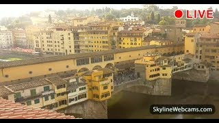 Live Webcam from Ponte Vecchio  Firenze [upl. by Bills967]