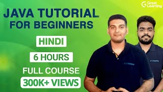 Java Tutorial in Hindi  Master Java in 6 Hours  Java programming for Beginners  Great Learning [upl. by Blackburn]