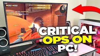 How to Play Critical Ops on PC  Other Mobile FPS Games [upl. by Yentrac871]