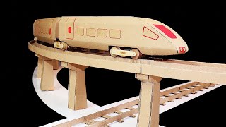 How to Make High Speed Train  Train Models [upl. by Muraida408]