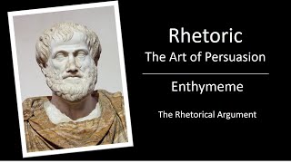 Enthymeme  The Rhetorical Argument [upl. by Fiona]