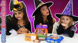 CHUCHES HALLOWEEN Brujicienta y las brujitas en SUPERDivertilandia [upl. by Bunder751]