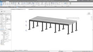 Tuto Revit StructurePoteau Poutre Dalle Semelle isolée [upl. by Notxam354]