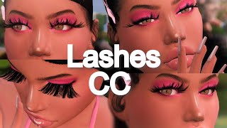 Eyelashes CC Folder DOWNLOAD 💅🏼  CC finds  The Sims 4 [upl. by Llessur94]