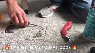 🔥 How To Repair Carpet Burns 🔥 [upl. by Alinoel]