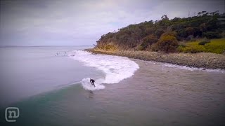 Tasmanian Surfer Rides Epic Runner for Over a Minute [upl. by Nylia]