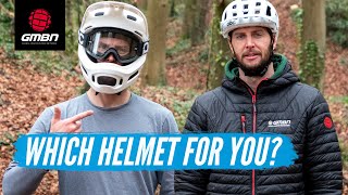 How To Choose The Right Mountain Bike Helmet For You  MTB Helmet Guide [upl. by Arobed]