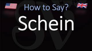 How to Pronounce Schein CORRECTLY [upl. by Metah352]