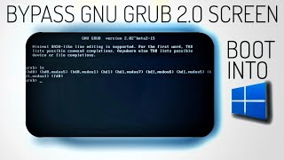 Stuck in GNU Grub 20 Screen Try this [upl. by Annoek632]