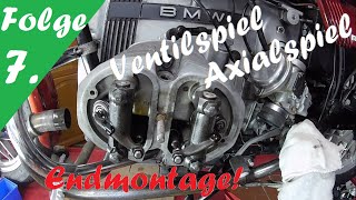 Ventilspiel Axialspiel Krümmermutter STARTVERSUCH  BMW BOXER 2Ventiler  R45 R65 [upl. by Idalla]