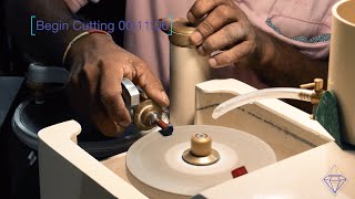 IGT Gem Cutting  Preforming Faceting Demonstration [upl. by Gasparo717]