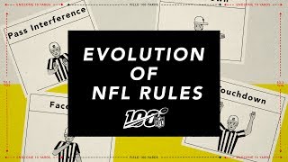 The OFFICIAL History of NFL Rules [upl. by Drofdeb]