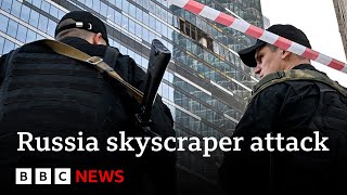 Ukraine war Kyiv warns Russia as Moscow skyscraper hit in second drone attack  BBC News [upl. by Ueih]